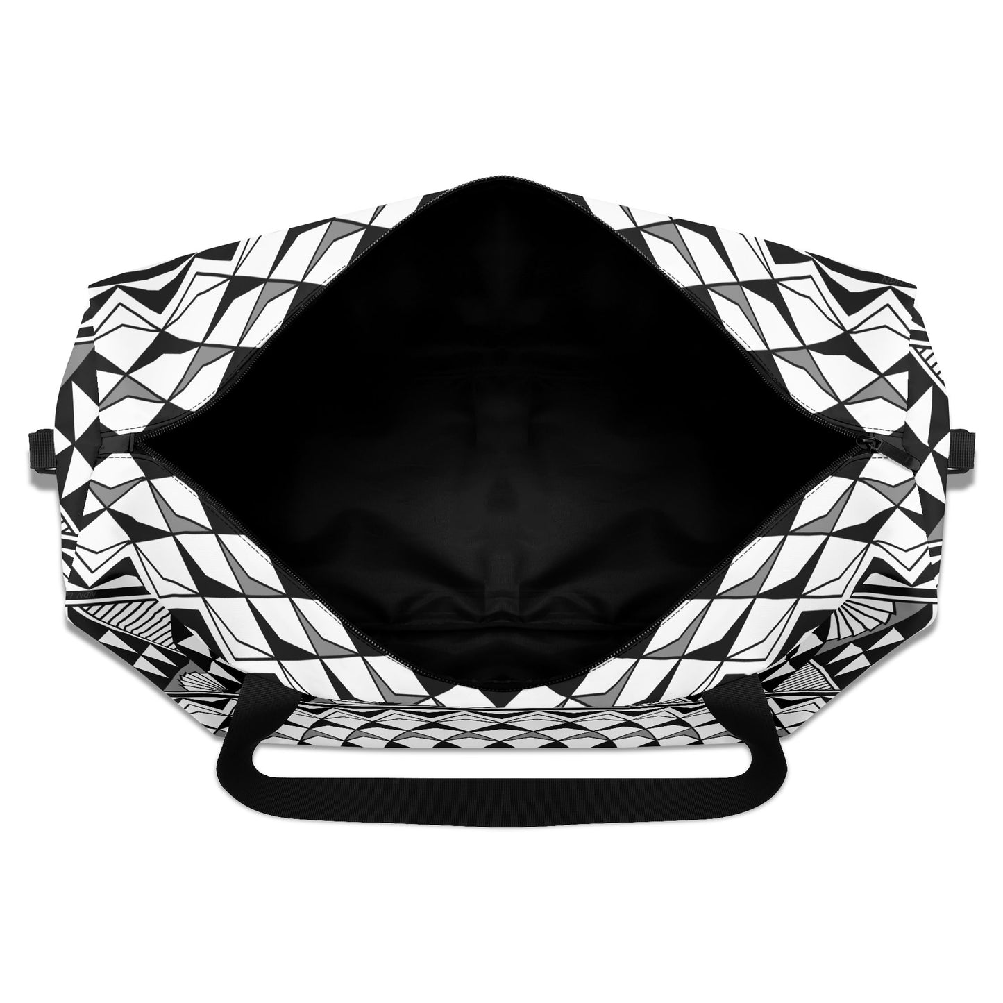 Sun and Rain in Gray Duffle Bag