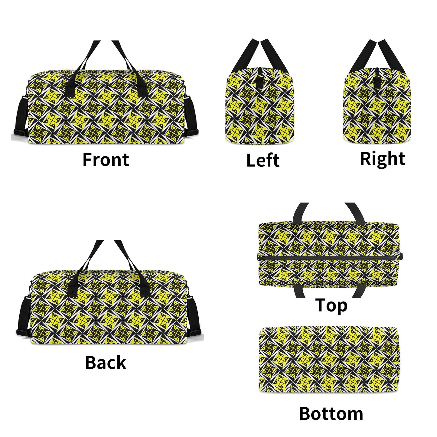 Sacred Winds in Yellow Duffle Bag