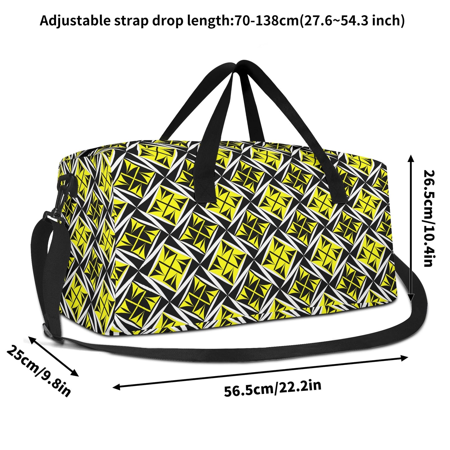 Sacred Winds in Yellow Duffle Bag