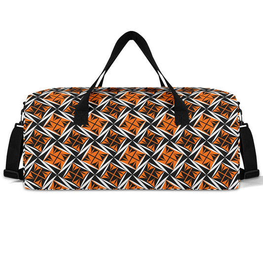 Sacred Winds in Orange Duffle Bag