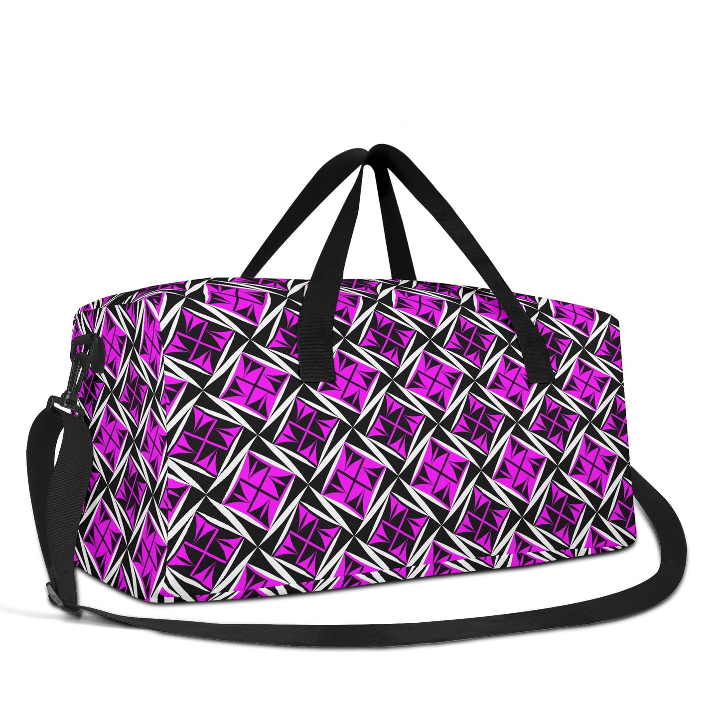 Sacred Winds in Pink Duffle Bag