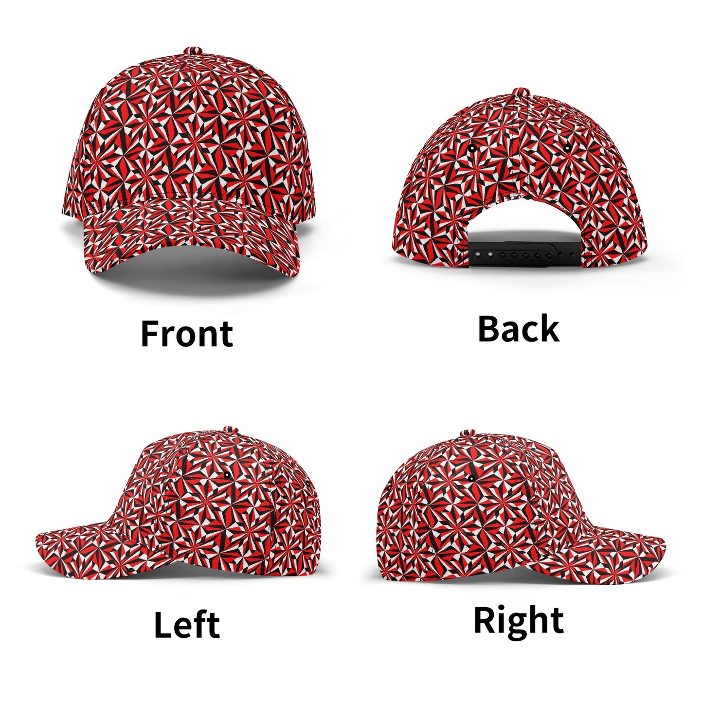 Desert Flower in Red Baseball Cap