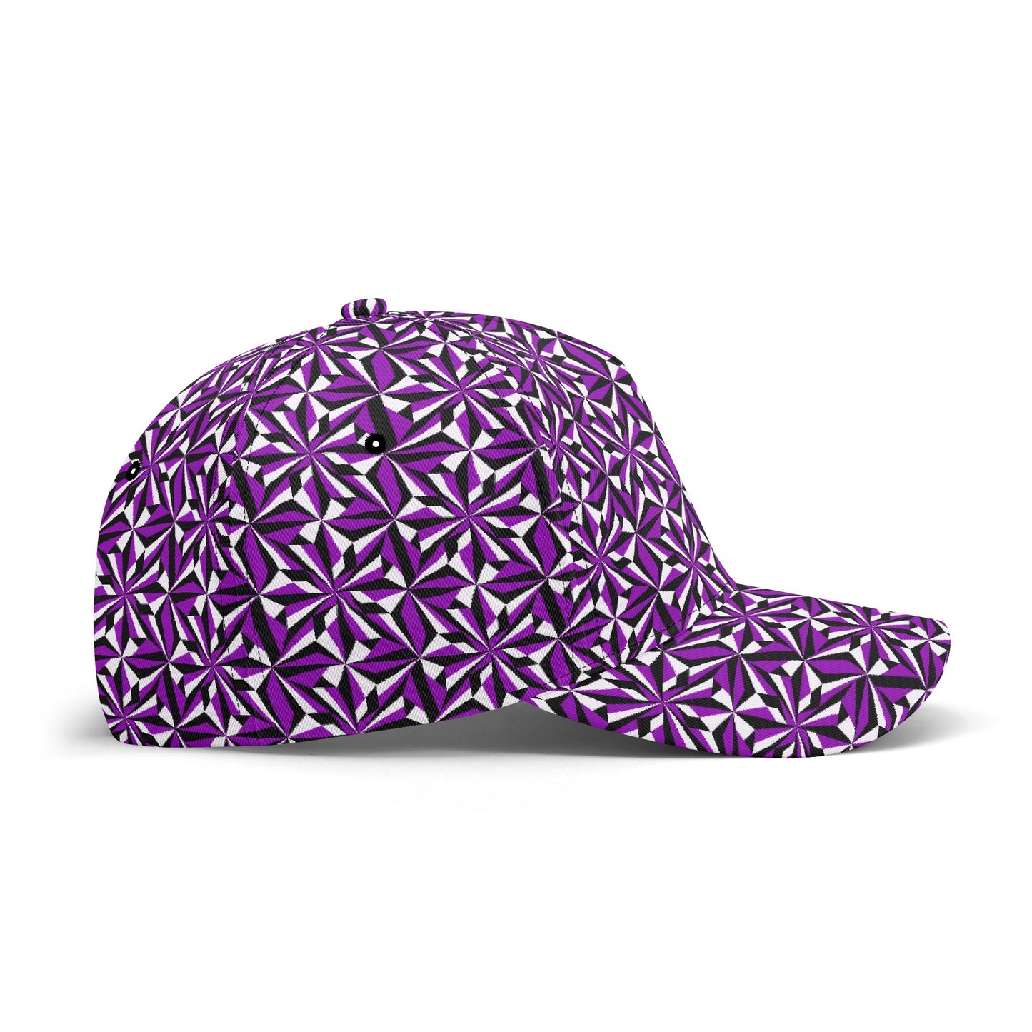 Desert Flower in Purple Baseball Cap