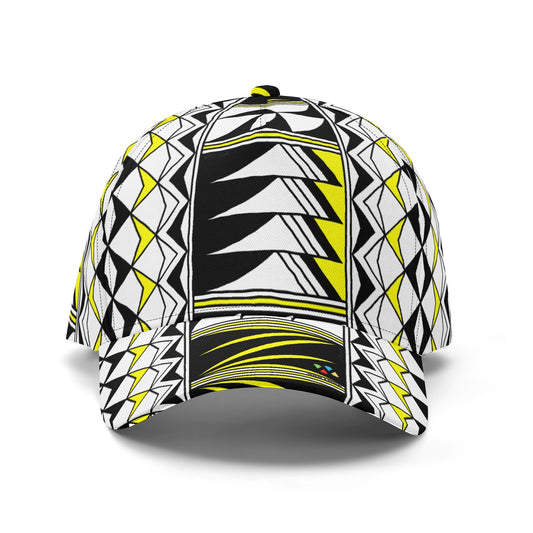 Blessed Feathers in Yellow Baseball Cap