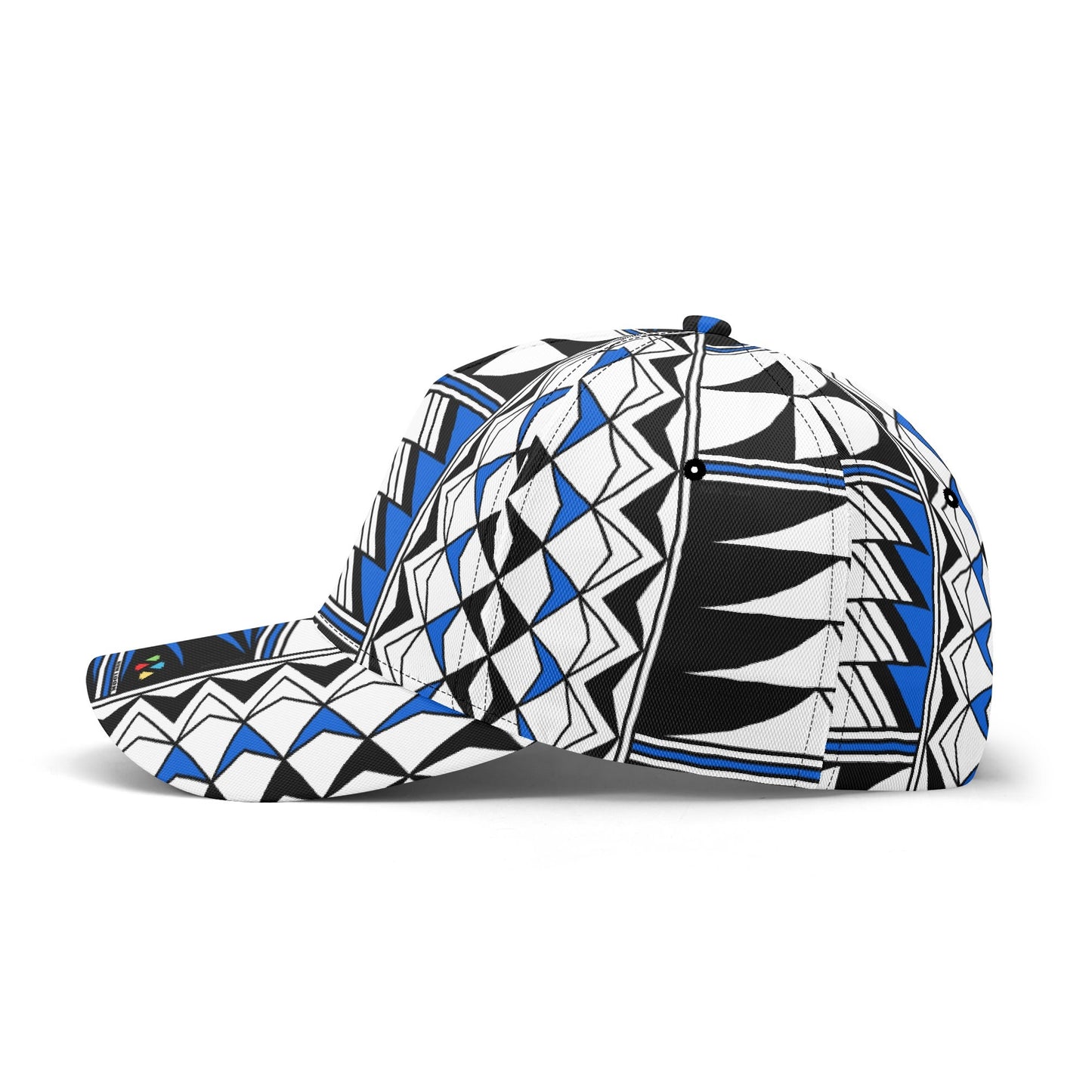 Blessed Feathers in Blue Baseball Cap