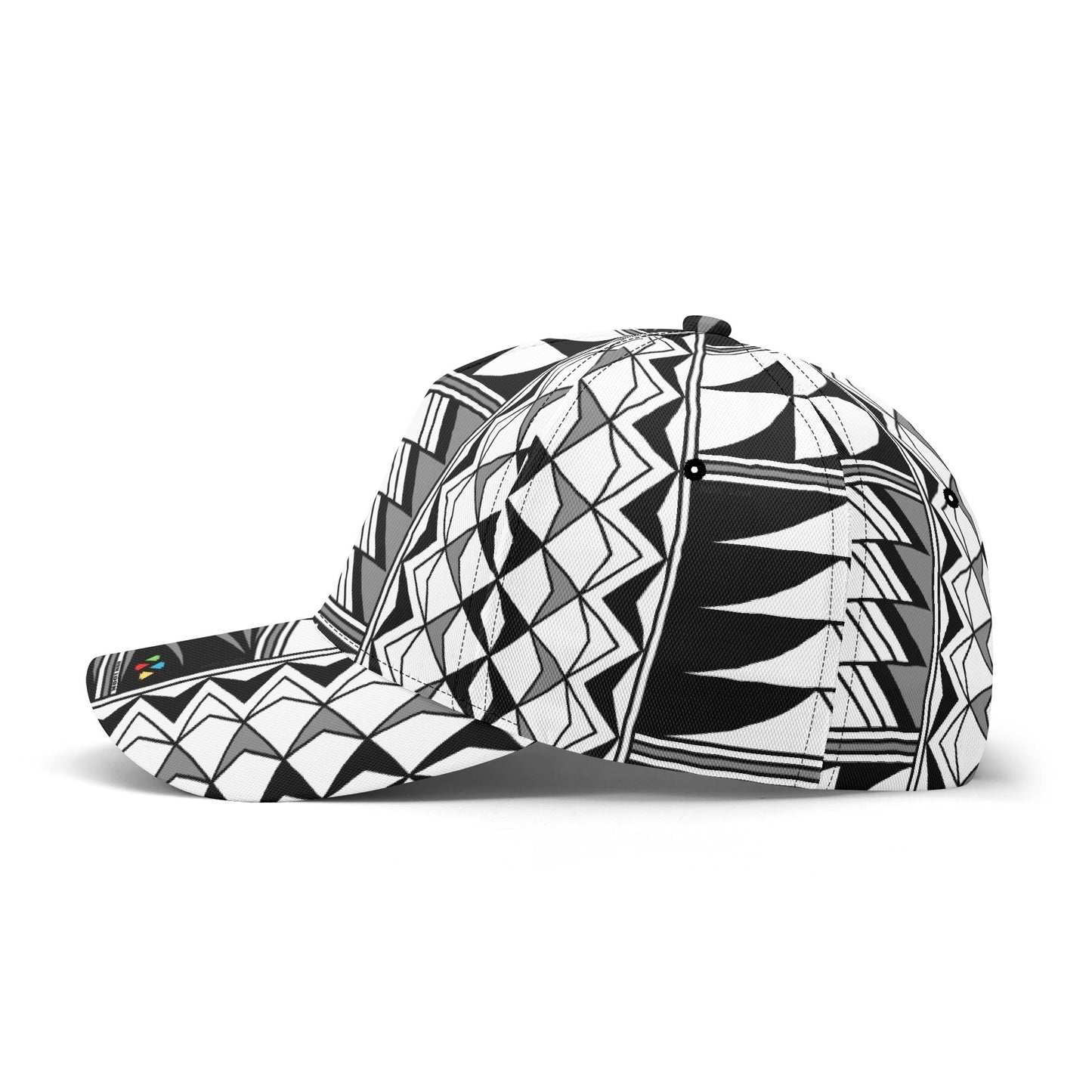 Blessed Feathers in Gray Baseball Cap