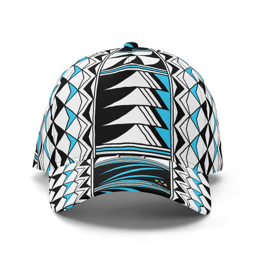 Blessed Feathers in Turquoise Baseball Cap