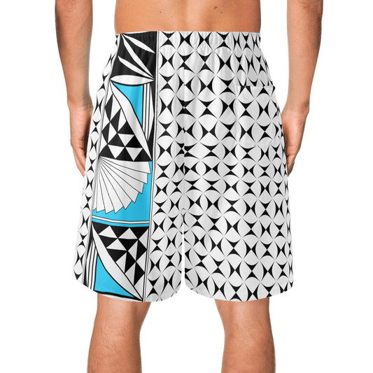 Southwest Sunrise in Turquoise Beach Shorts