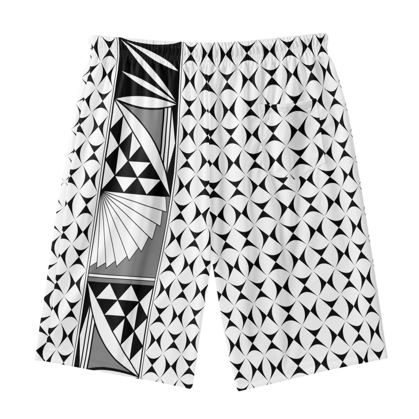 Southwest Sunrise in Gray Beach Shorts