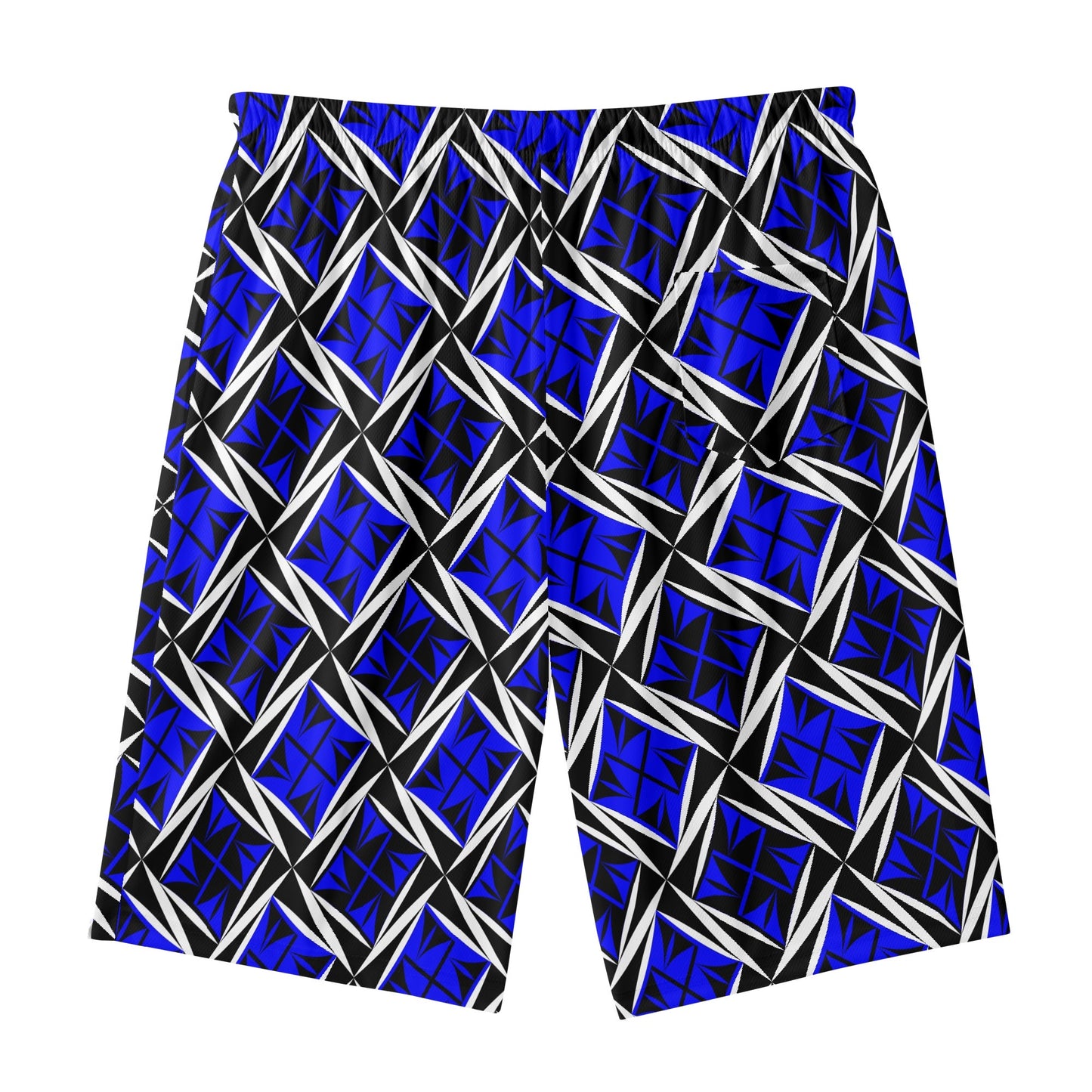Sacred Winds in Blue Beach Shorts