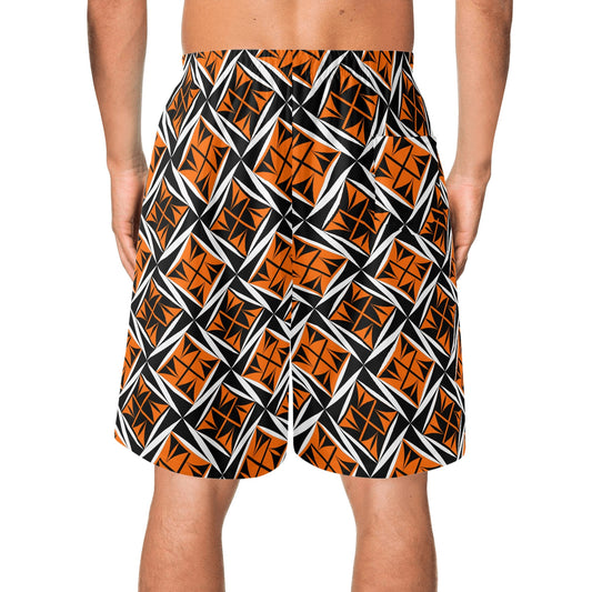 Sacred Winds in Orange Beach Shorts