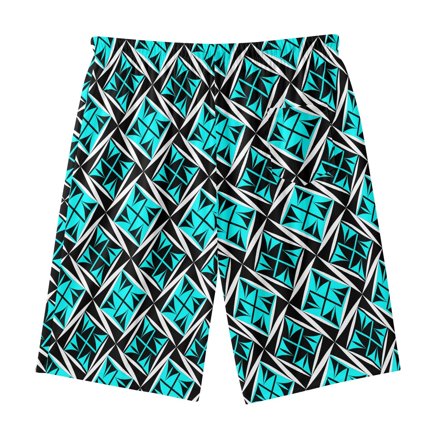 Sacred Winds in Turquoise Beach Shorts