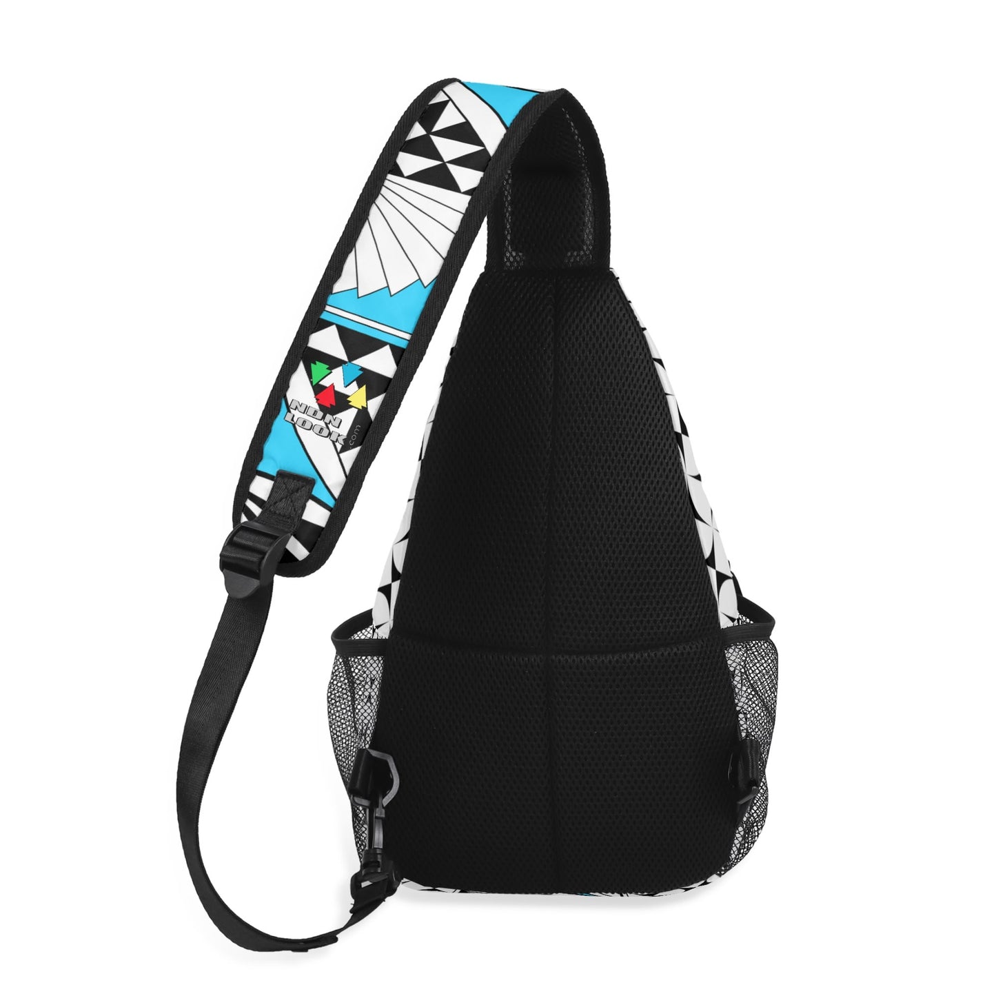 Southwest Sunrise in Turquoise Crossbody Bag