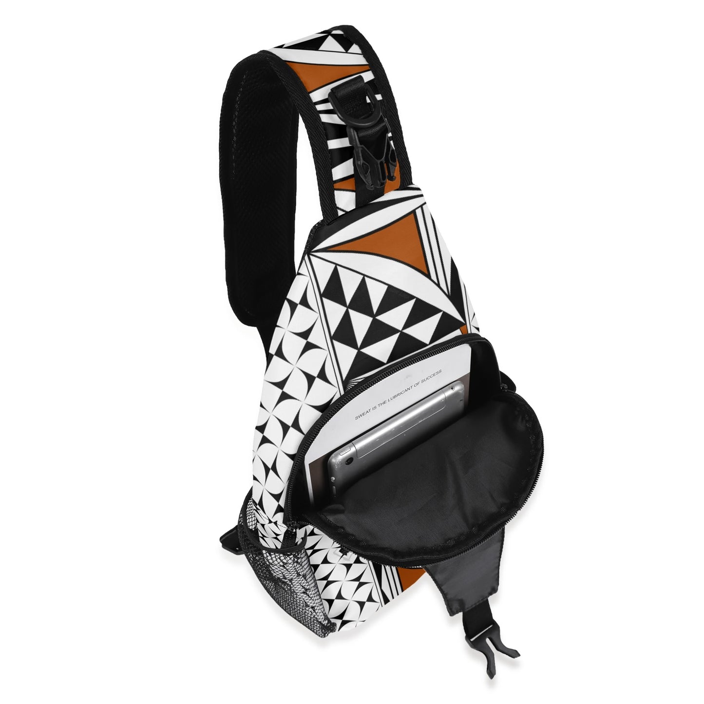 Southwest Sunrise in Rust Crossbody Bag