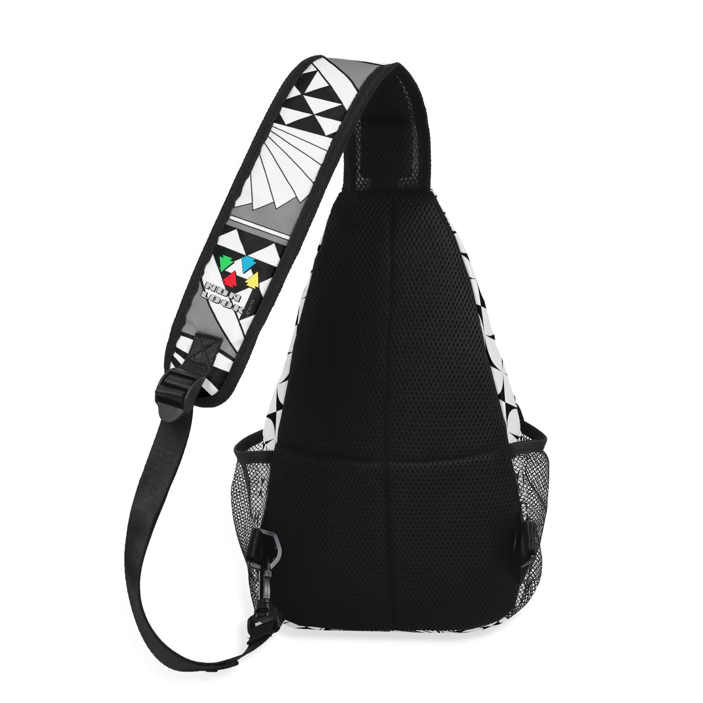 Southwest Sunrise in Gray Crossbody Bag
