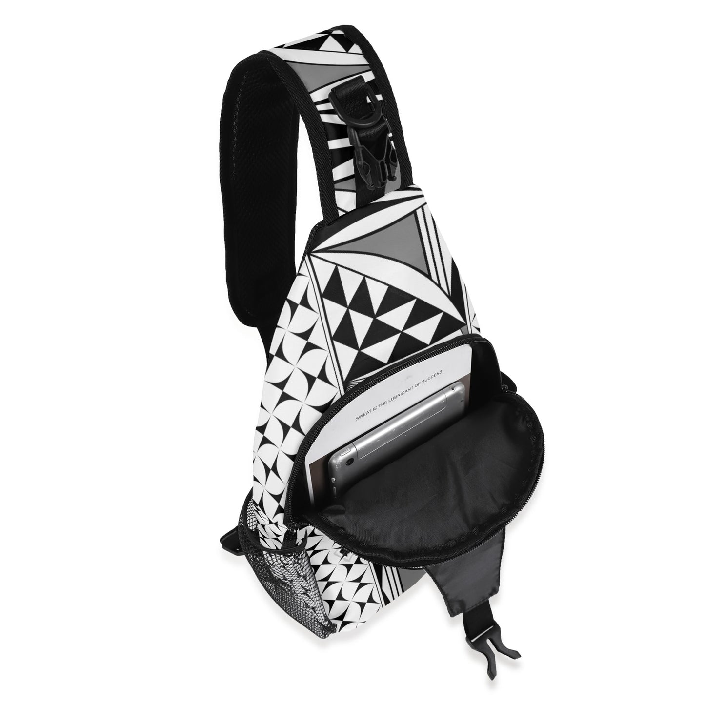 Southwest Sunrise in Gray Crossbody Bag