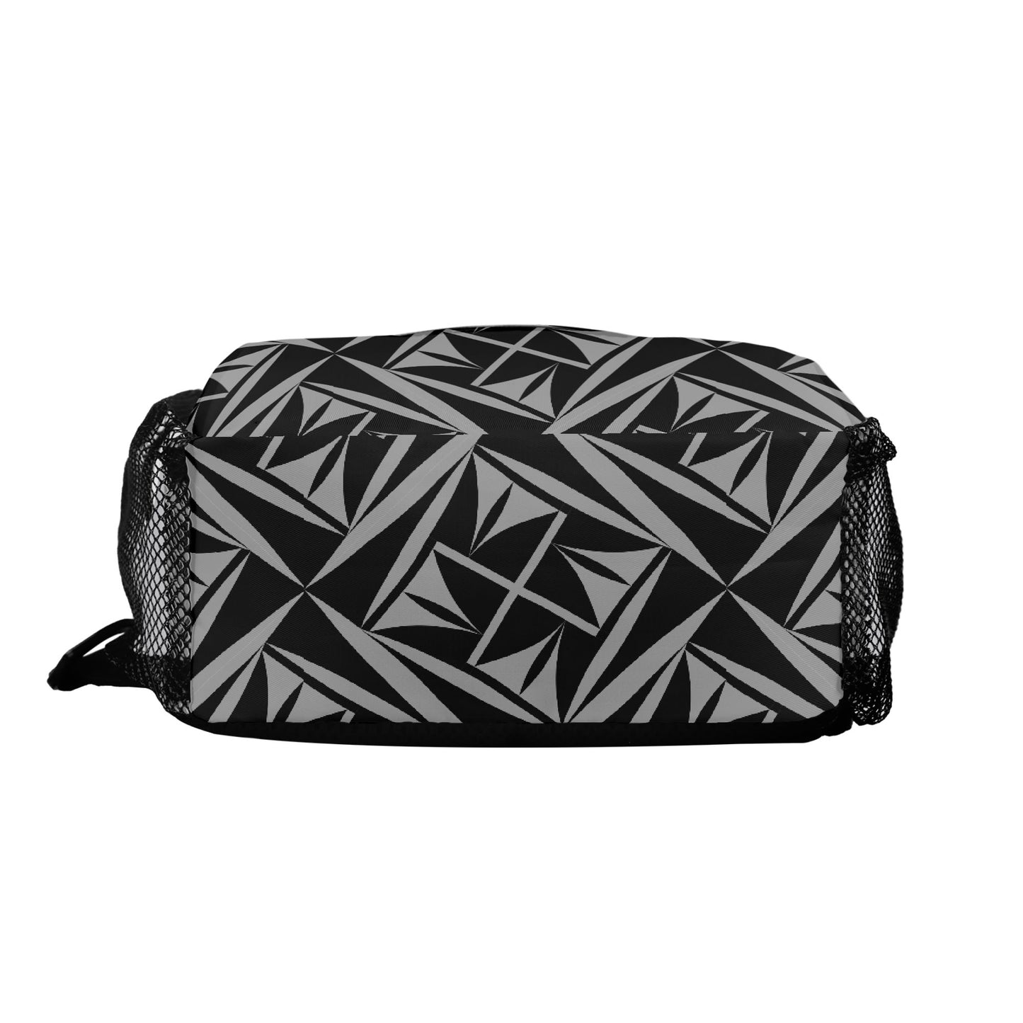 Sacred Winds in Charcoal Crossbody Bag