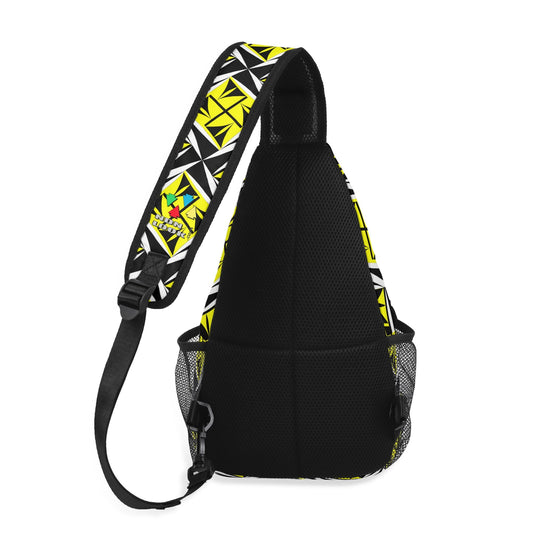 Sacred Winds in Yellow Crossbody Bag