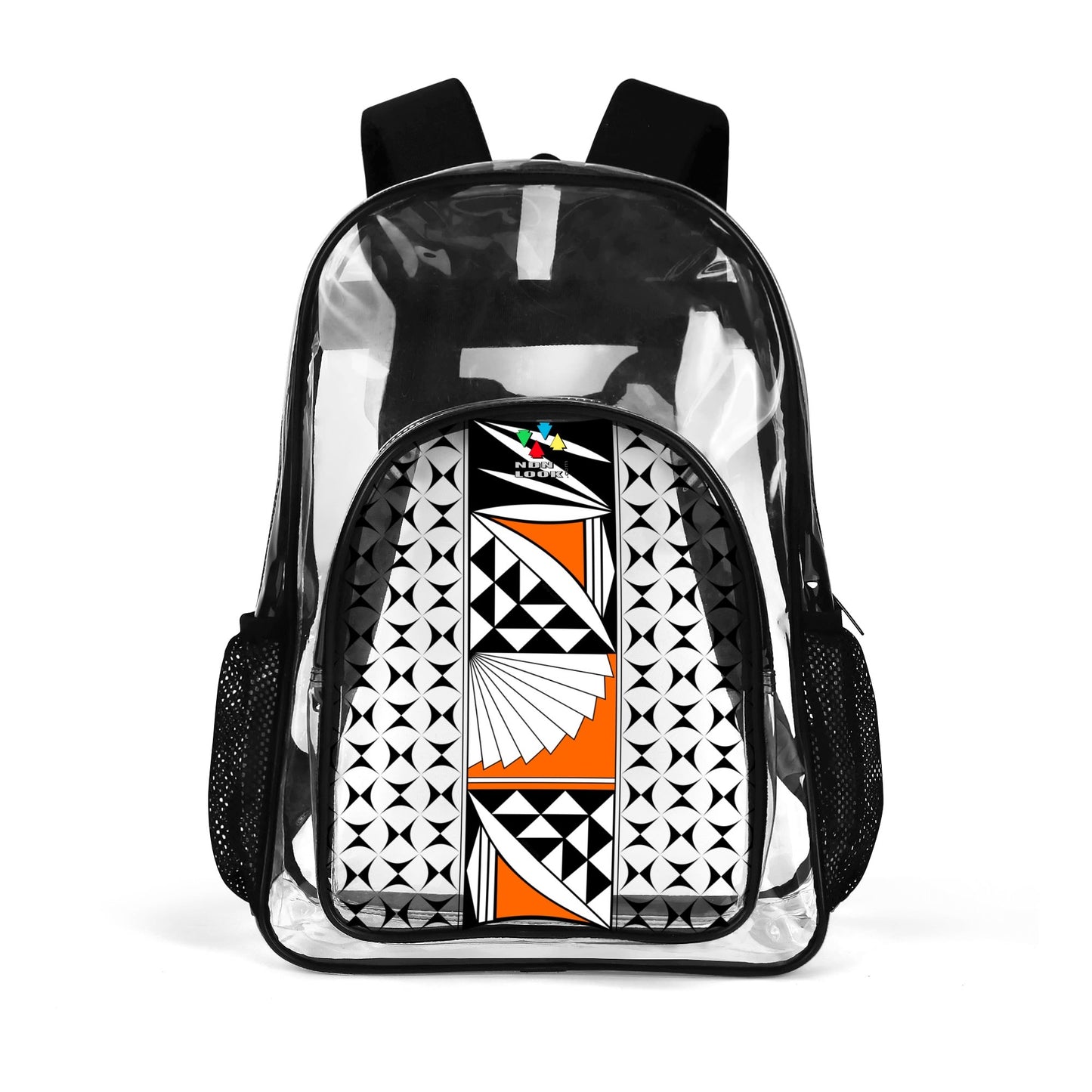 Southwest Sunrise in Orange Transparent Backpack