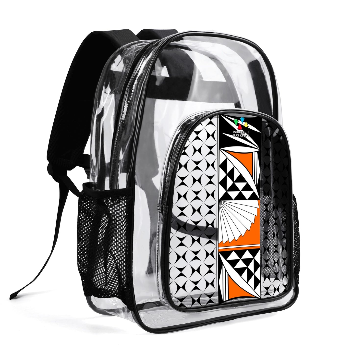 Southwest Sunrise in Orange Transparent Backpack
