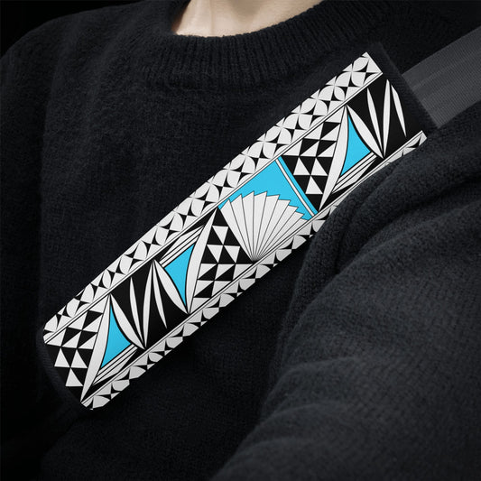 Southwest Sunrise in Turquoise Seat Belt Cover