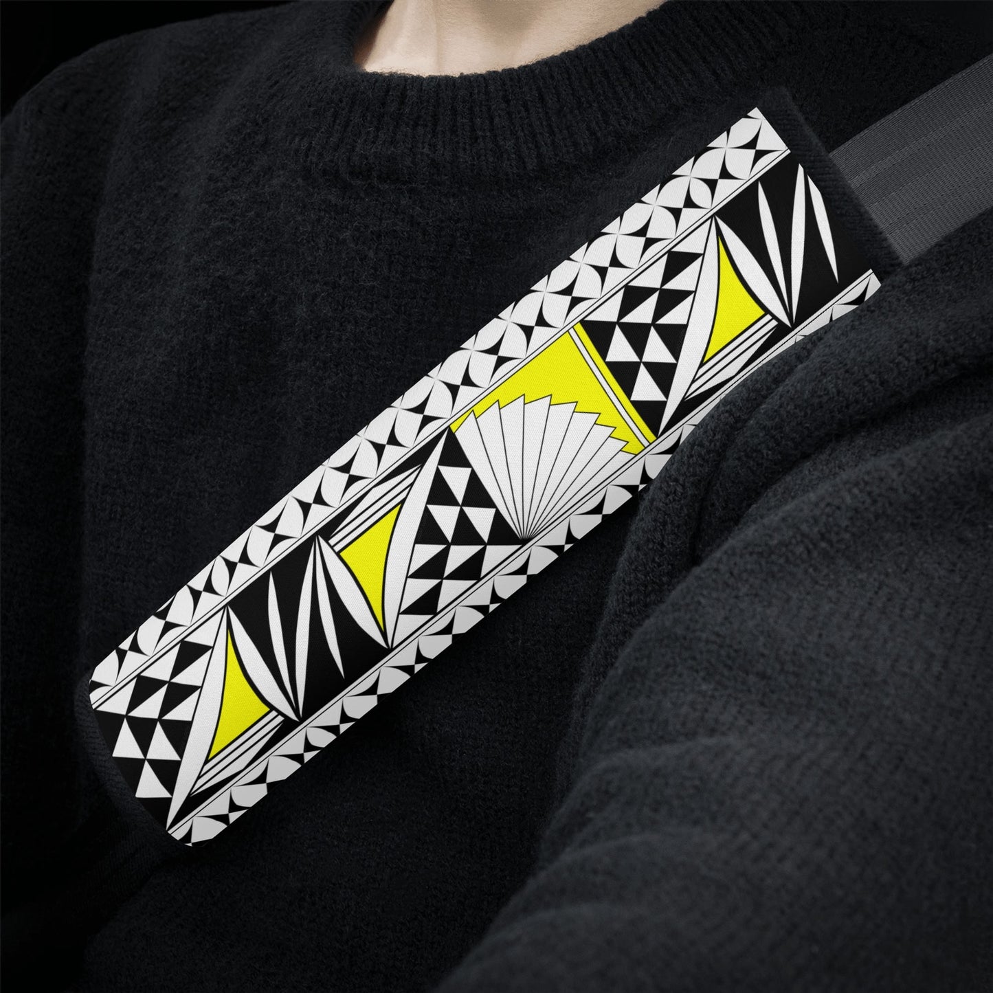 Southwest Sunrise in Yellow Seat Belt Cover
