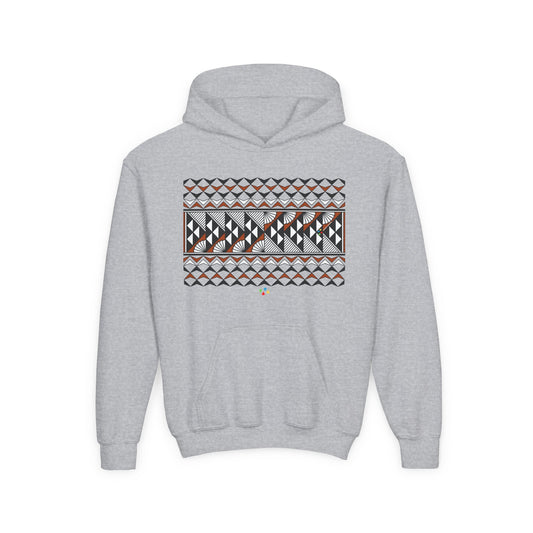 Rust Rain and Sun Youth Heavy Blend Hooded Sweatshirt