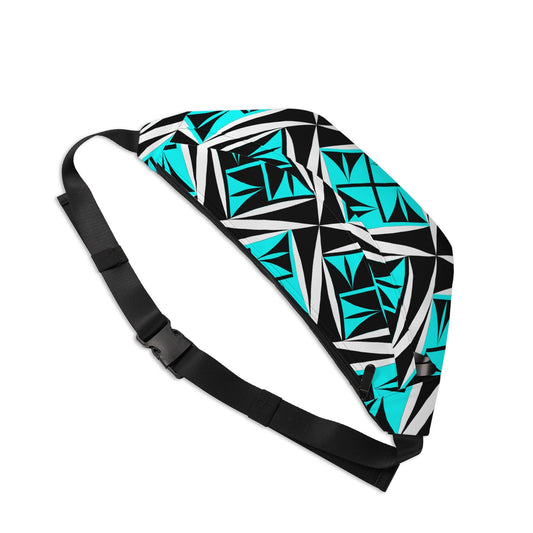 Sacred Winds in Turquoise Fanny Pack