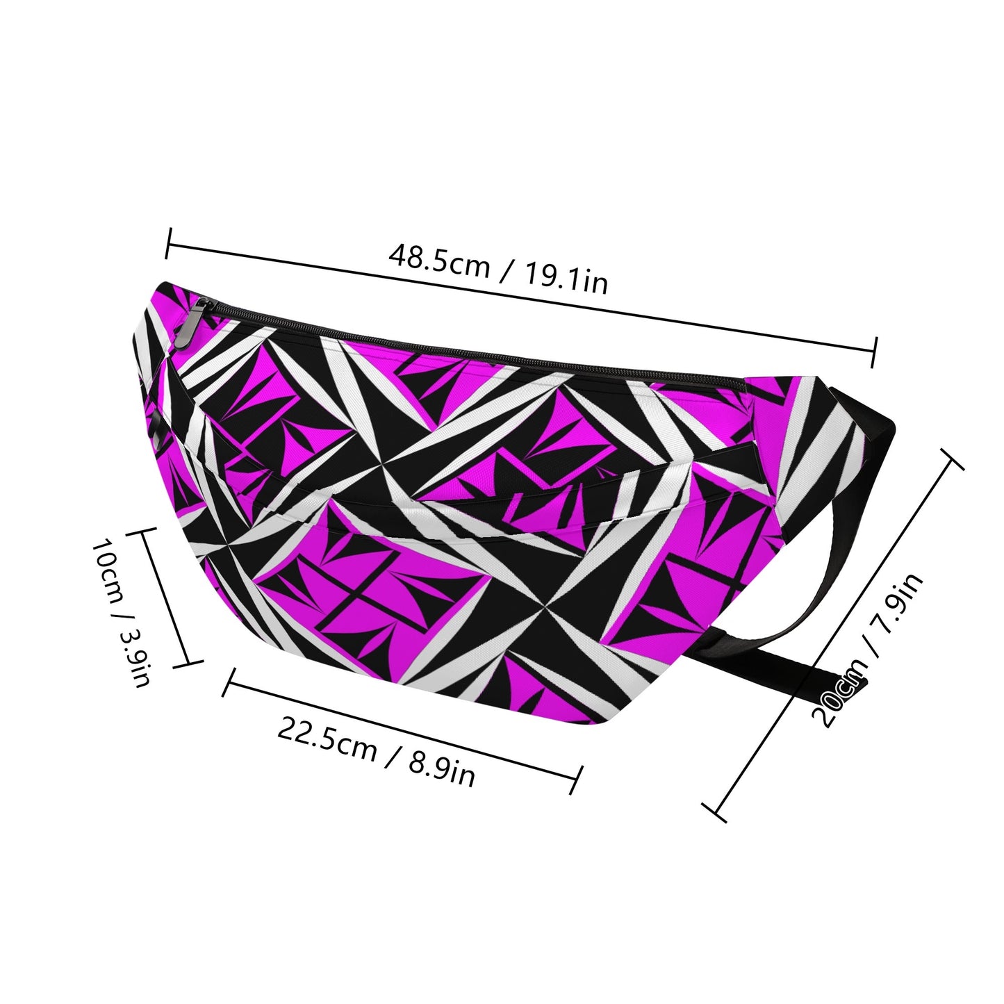 Sacred Winds in Pink Fanny Pack