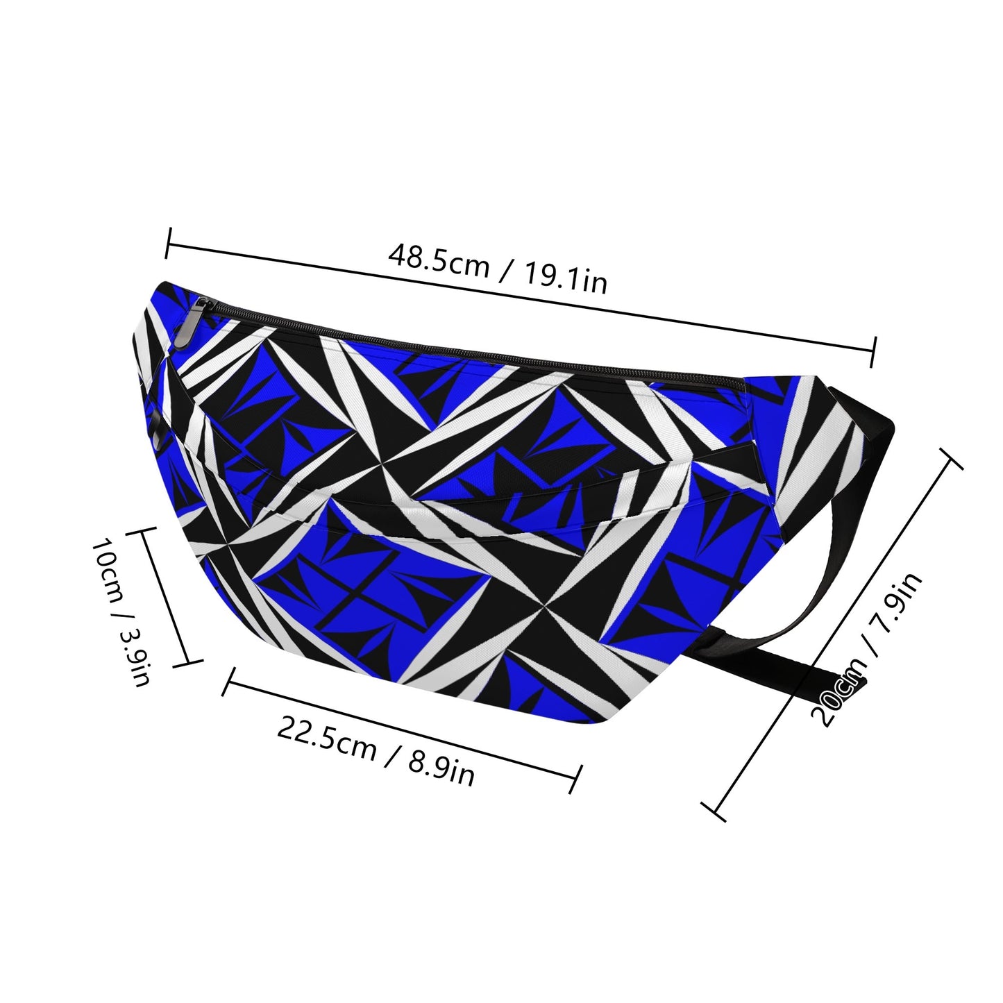 Sacred Winds in Blue Fanny Pack