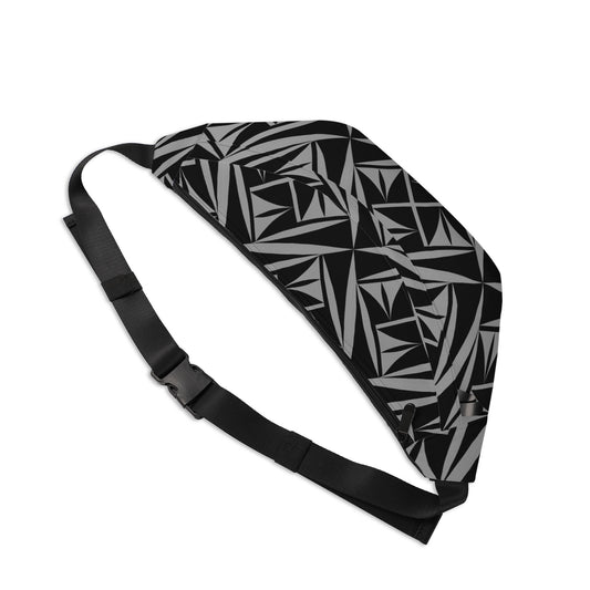 Sacred Winds in Charcoal Fanny Pack
