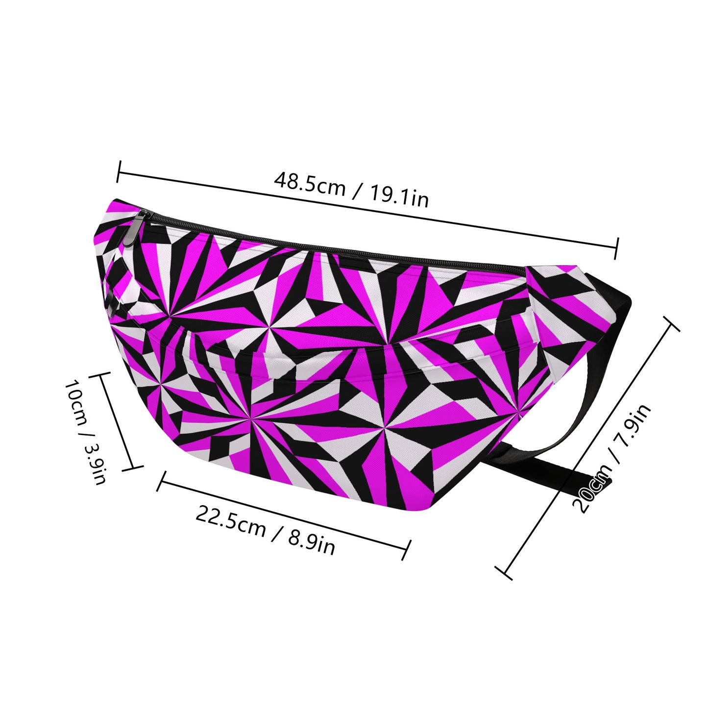 Desert Flowers in Pink Fanny Pack
