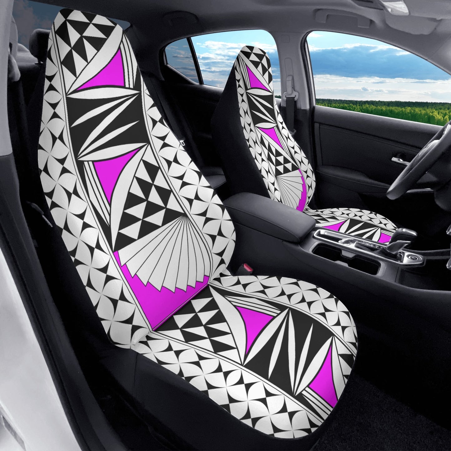 Southwest Sunrise in Pink Auto Seat Covers