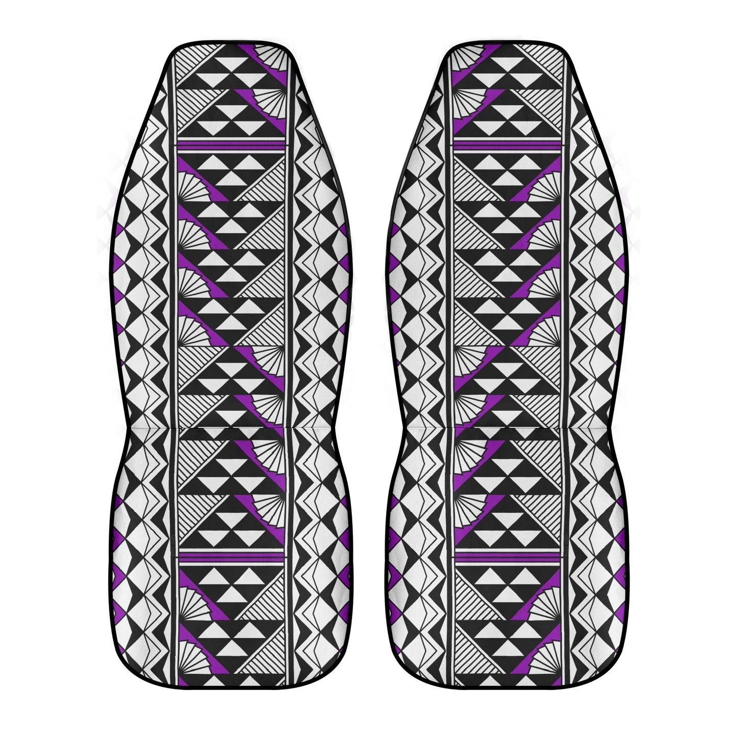 Sun and Rain in Purple Auto Seat Covers