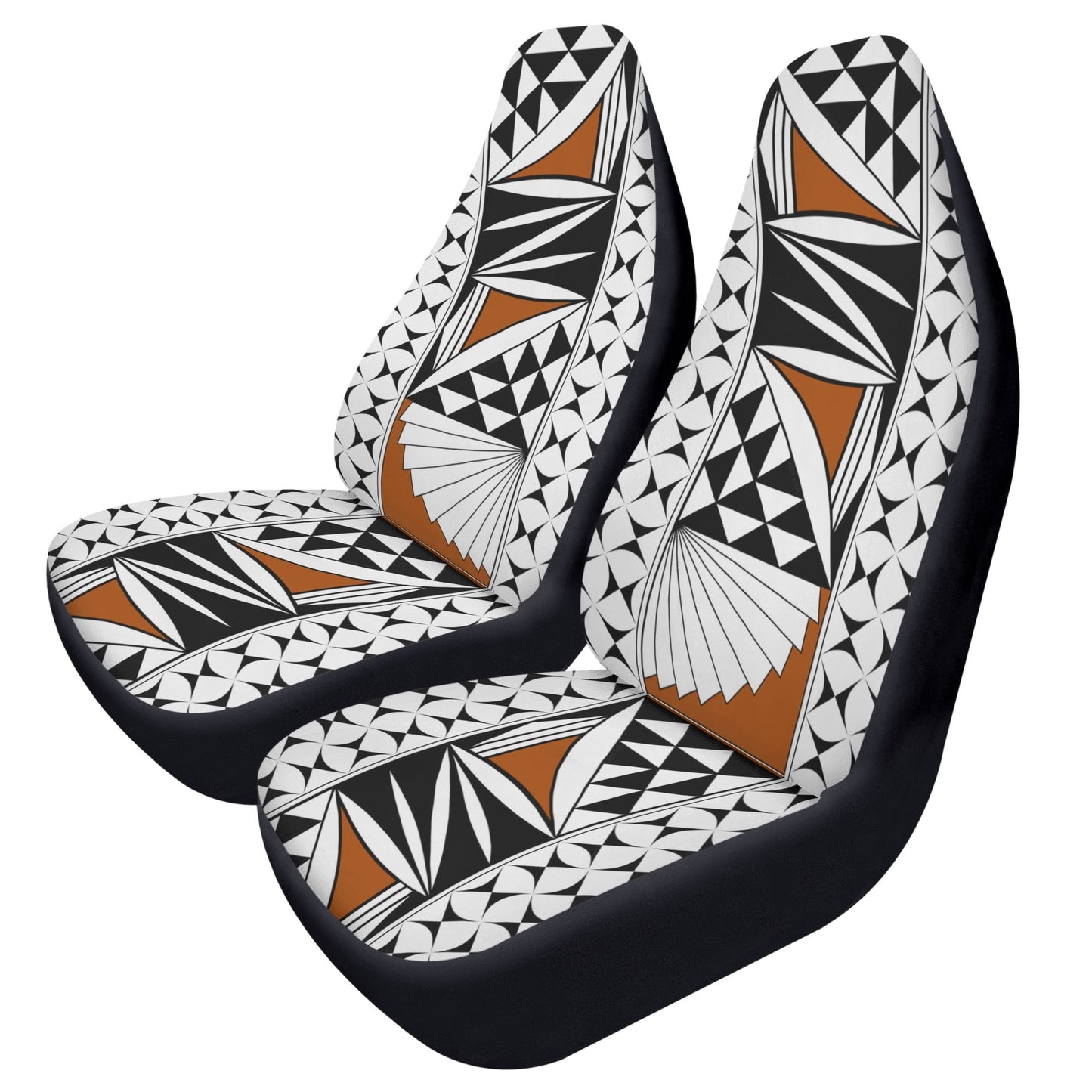 Southwest Sunrise in Rust Auto Seat Covers