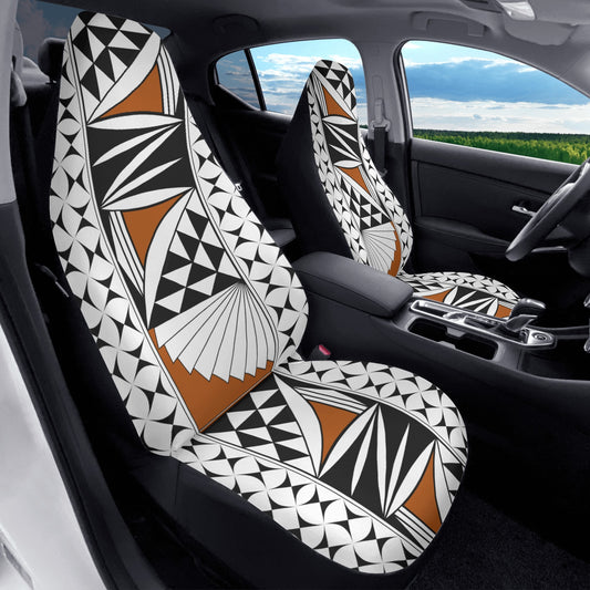 Southwest Sunrise in Rust Auto Seat Covers