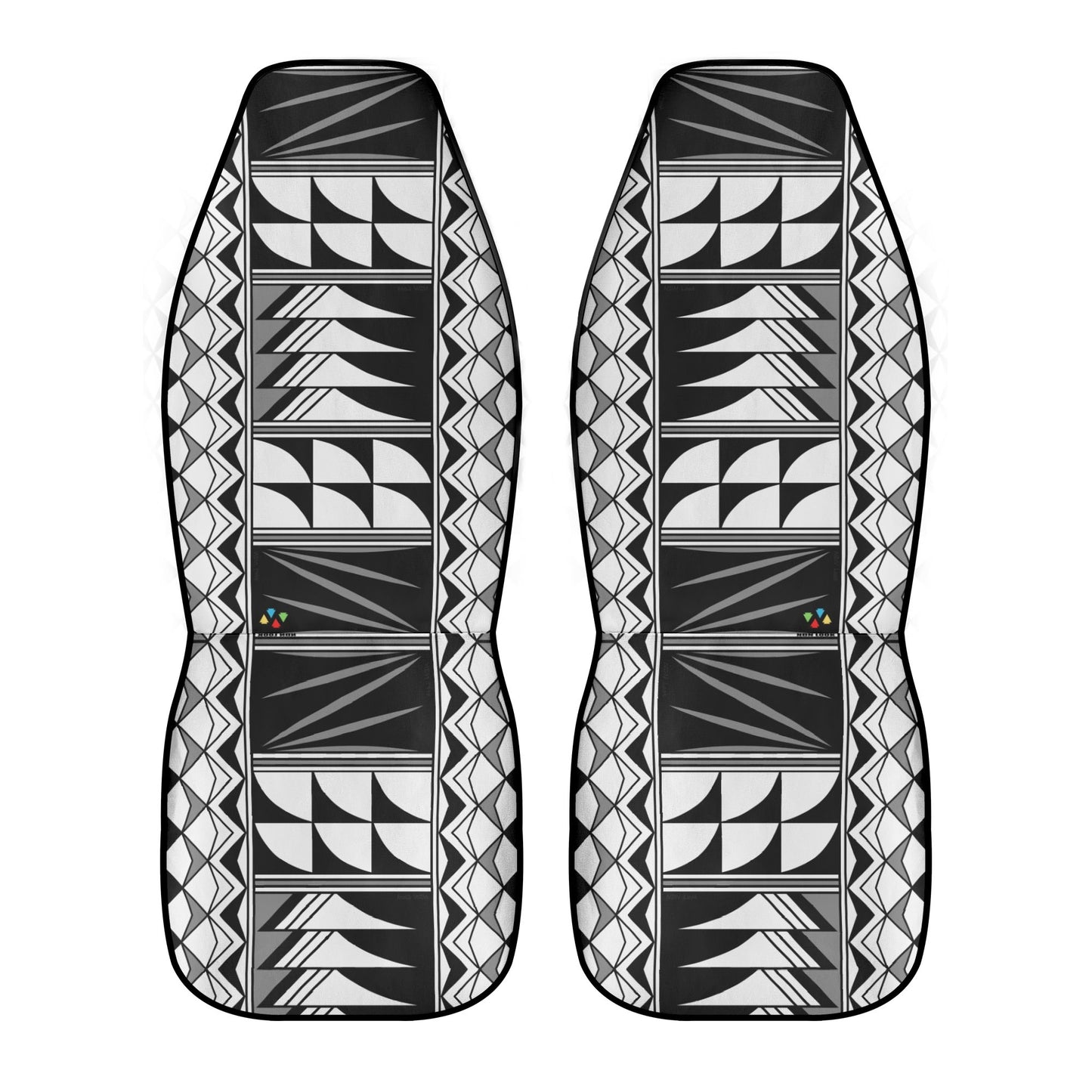 Feather Blessings in Gray Auto Seat Covers