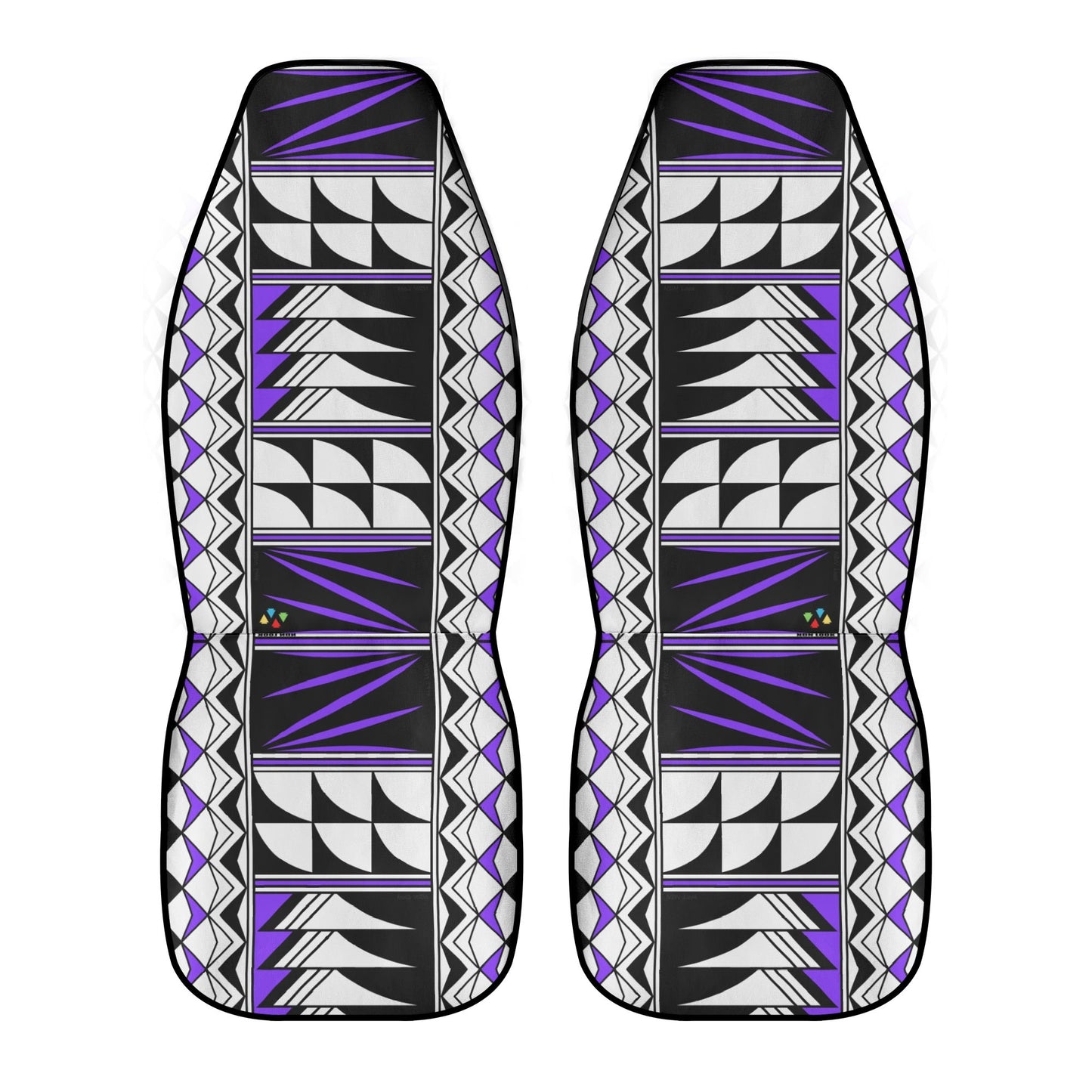 Feather Blessings in Purple Auto Seat Covers