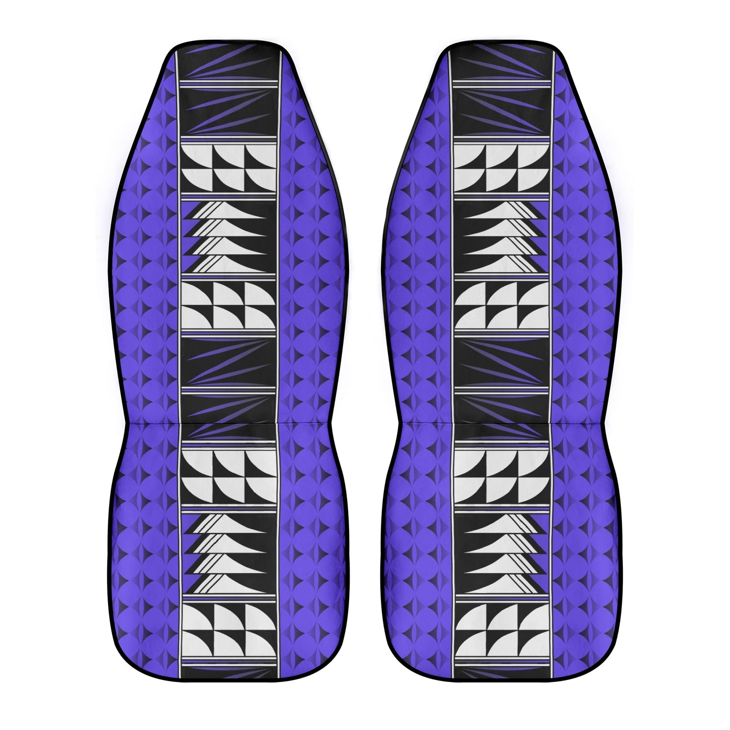Feather Blessings on Purple Auto Seat Covers