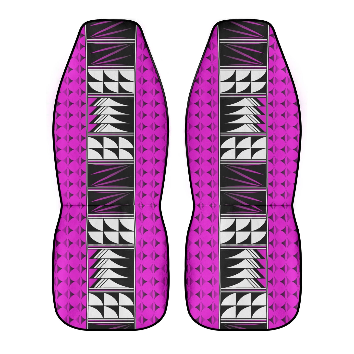 Feather Blessings on Pink Auto Seat Covers