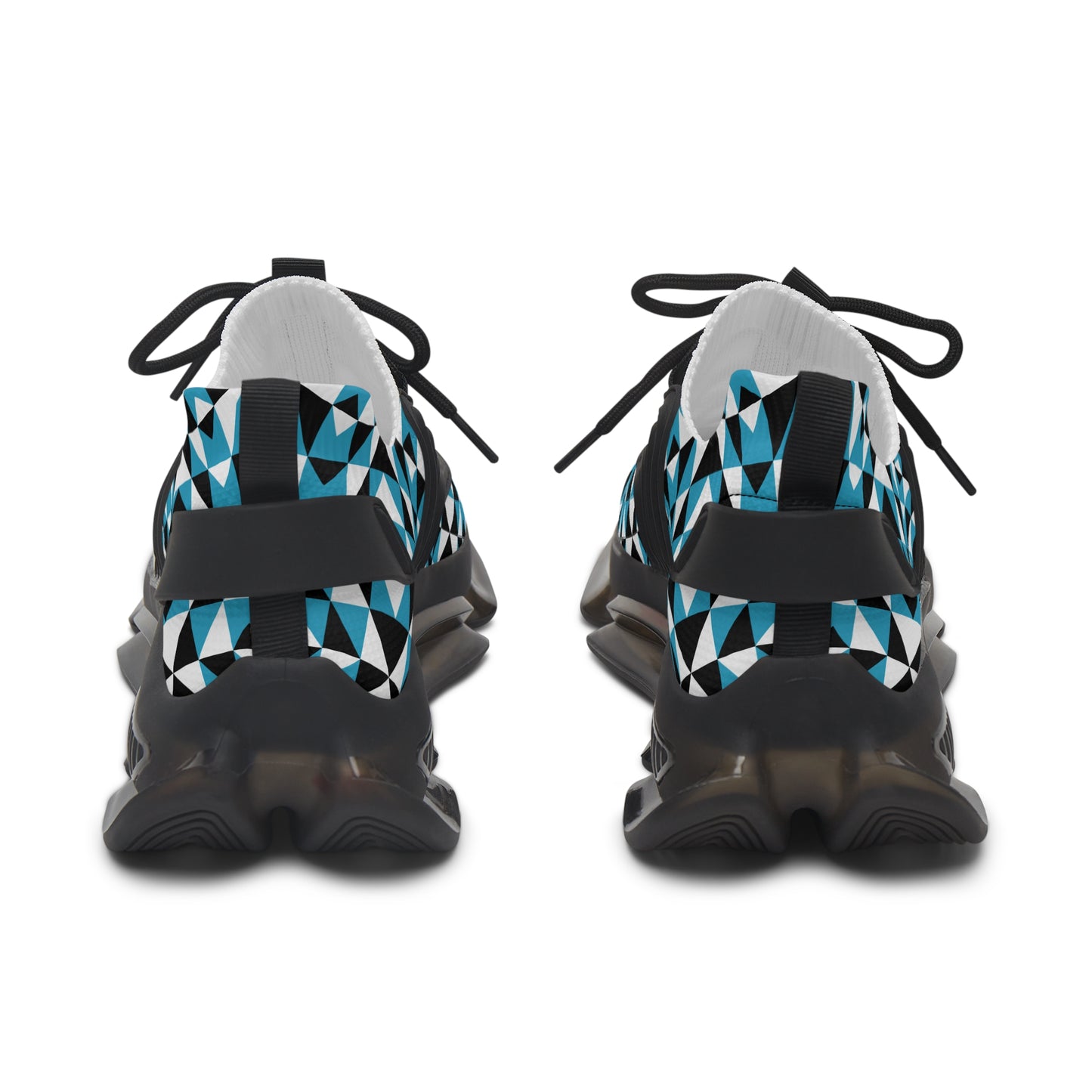 Sacred Mountains in Turquoise Women's Mesh Sneakers