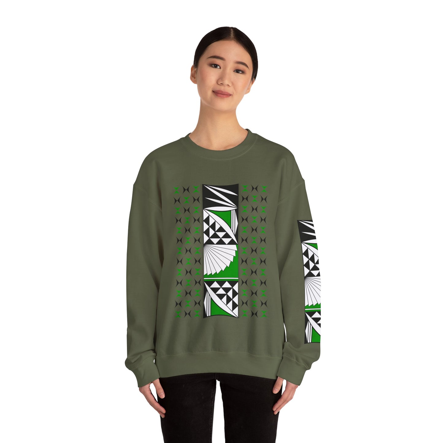 Green Southwest Sunrise Unisex Sweatshirt