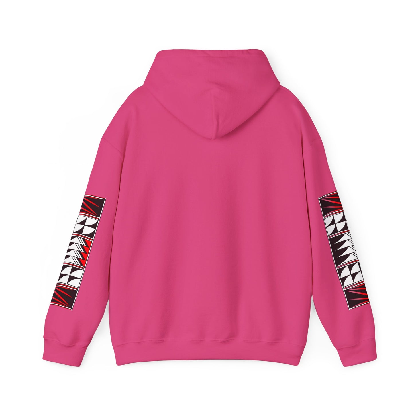 Blessed Feathers in Red Unisex Hoodie
