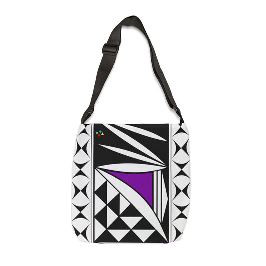 Purple Southwest Sunrise Adjustable Tote Bag