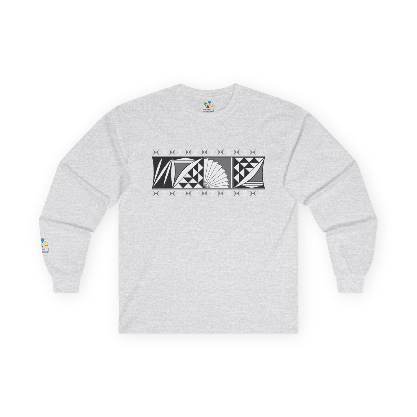 Southwest Sunrise in Gray Unisex Long Sleeve Tee