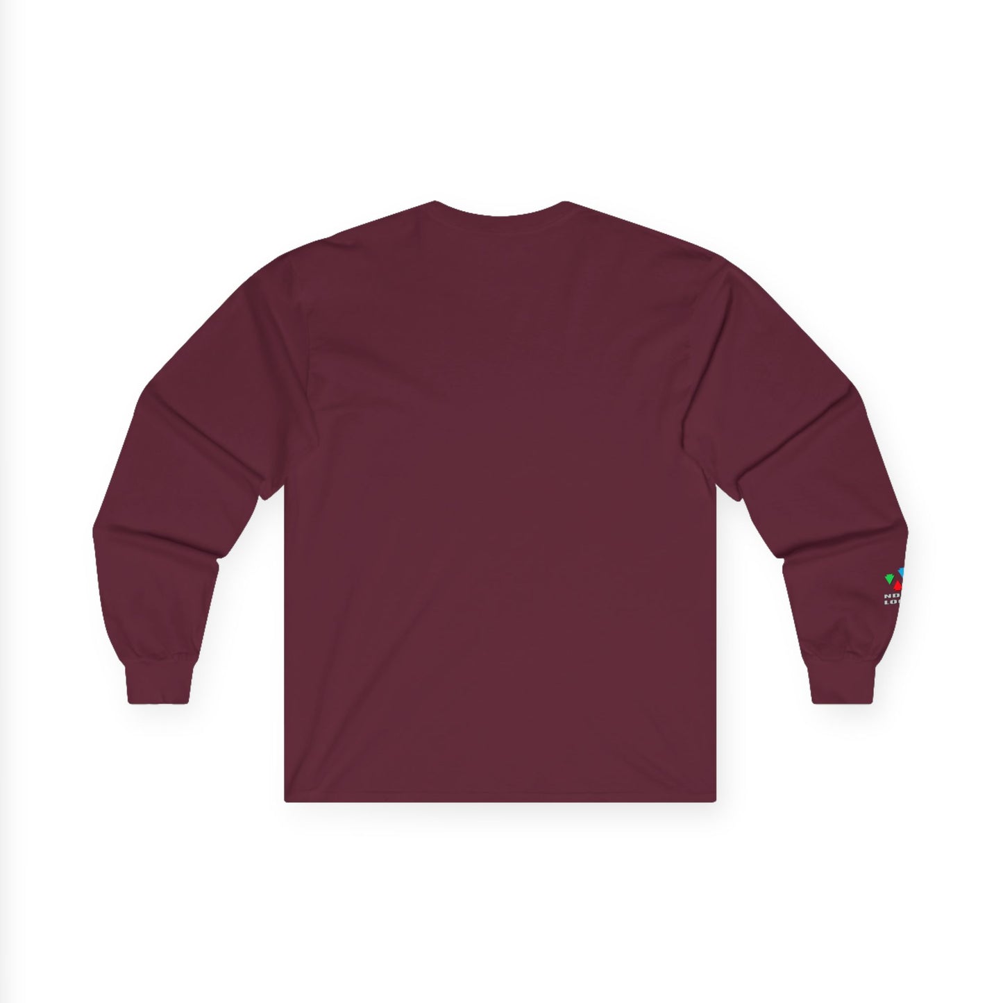 Sacred Mountains in Yellow Unisex Long Sleeve Tee
