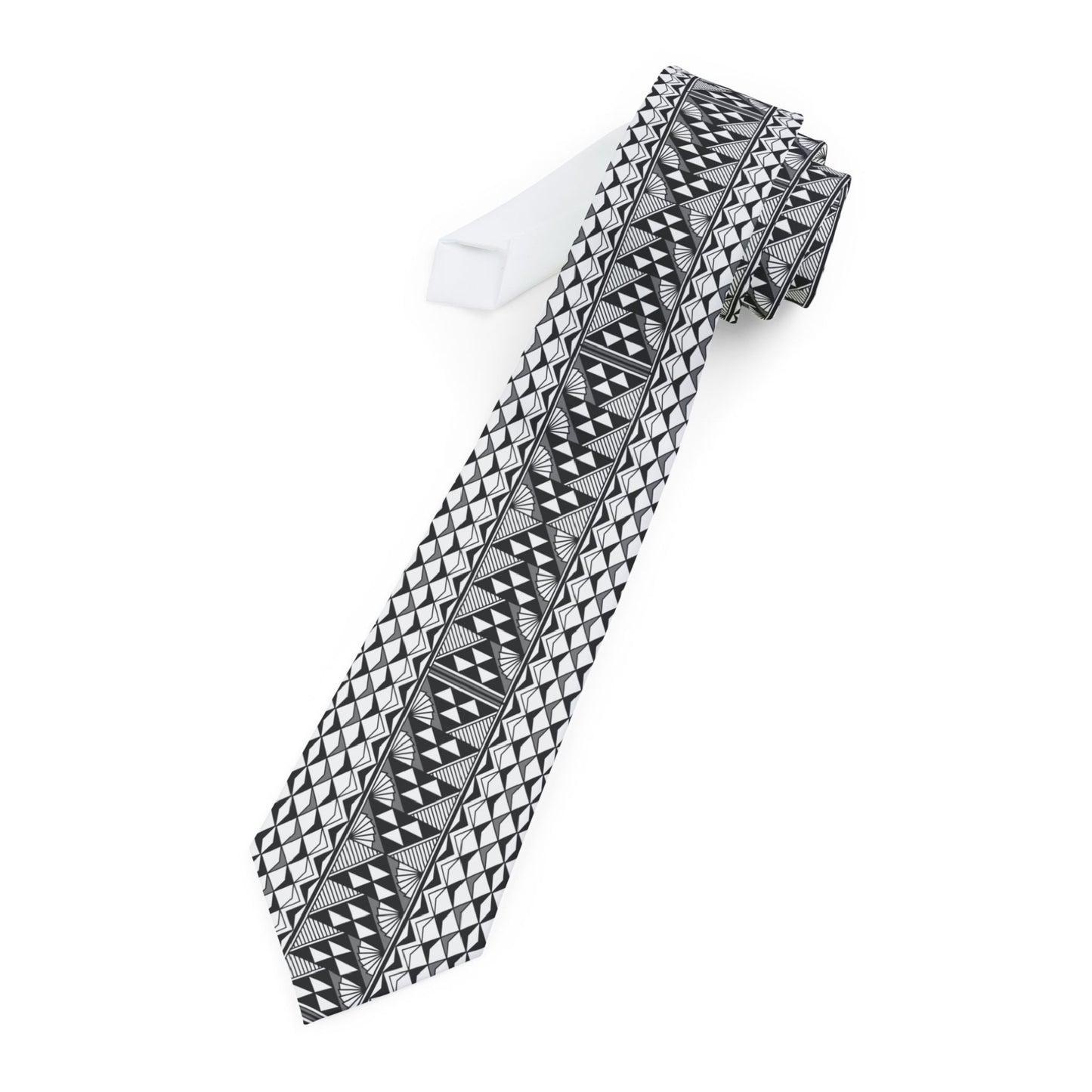 Gray Sun and Rain Necktie