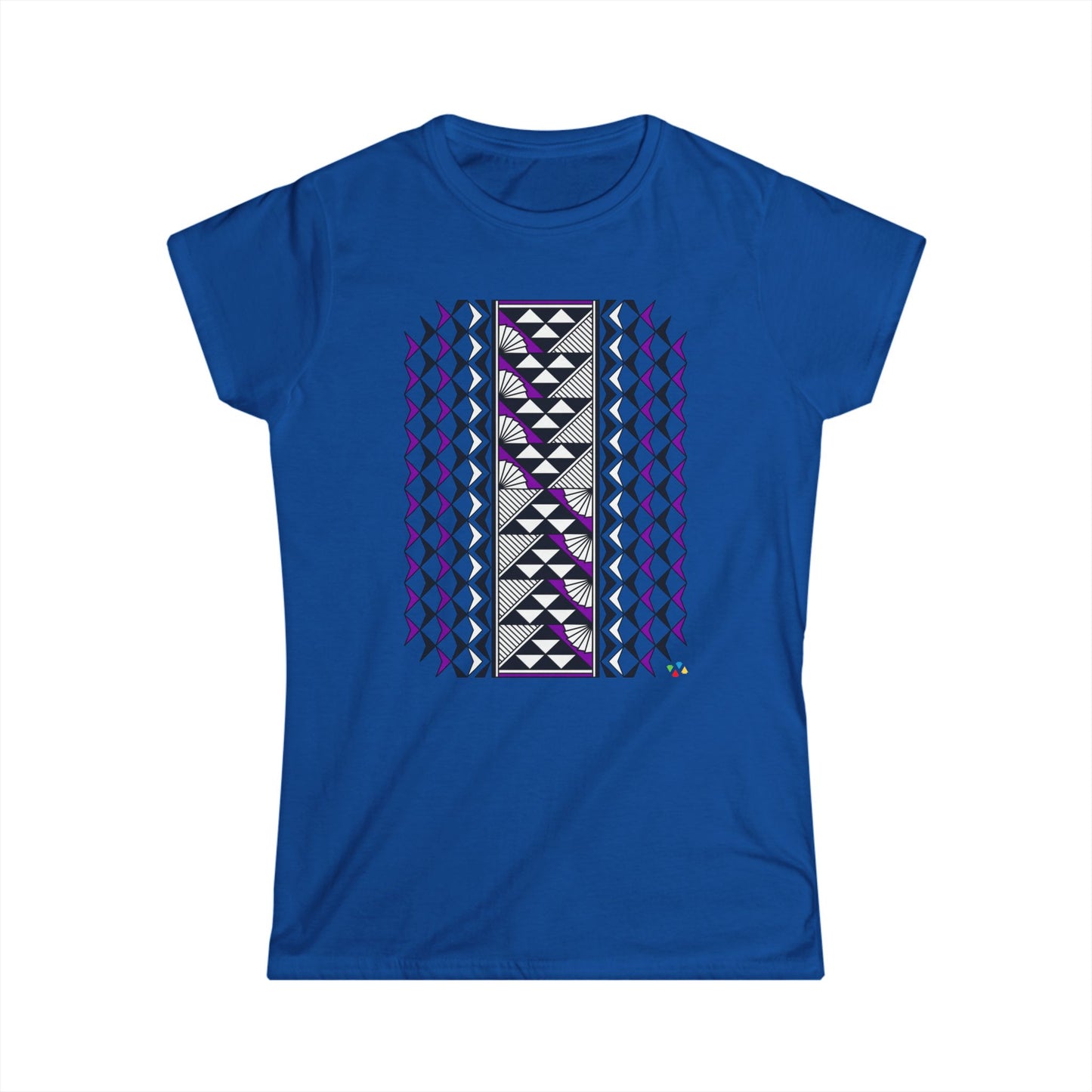 Purple Southwest Sun and Rain Women's Softstyle Tee