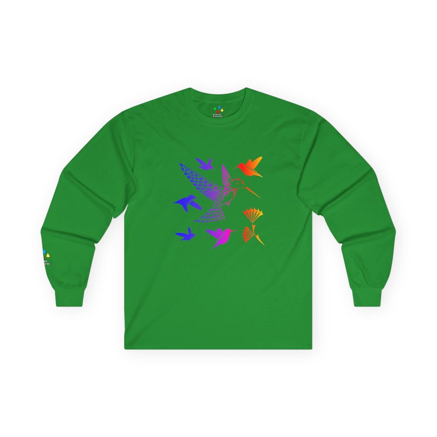 Rainbow Hummingbird Blessing Unisex Long Sleeve Tee