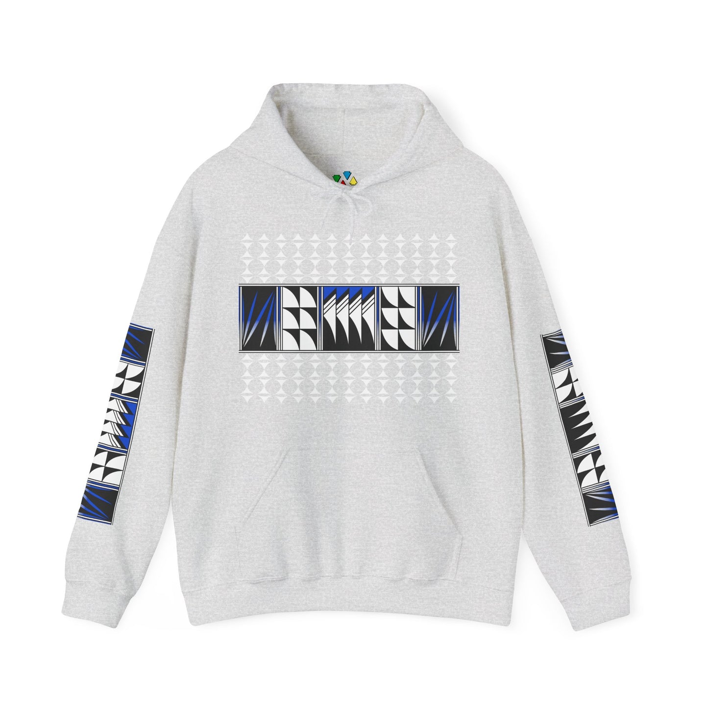 Blessed Feathers in Blue Unisex Hoodie